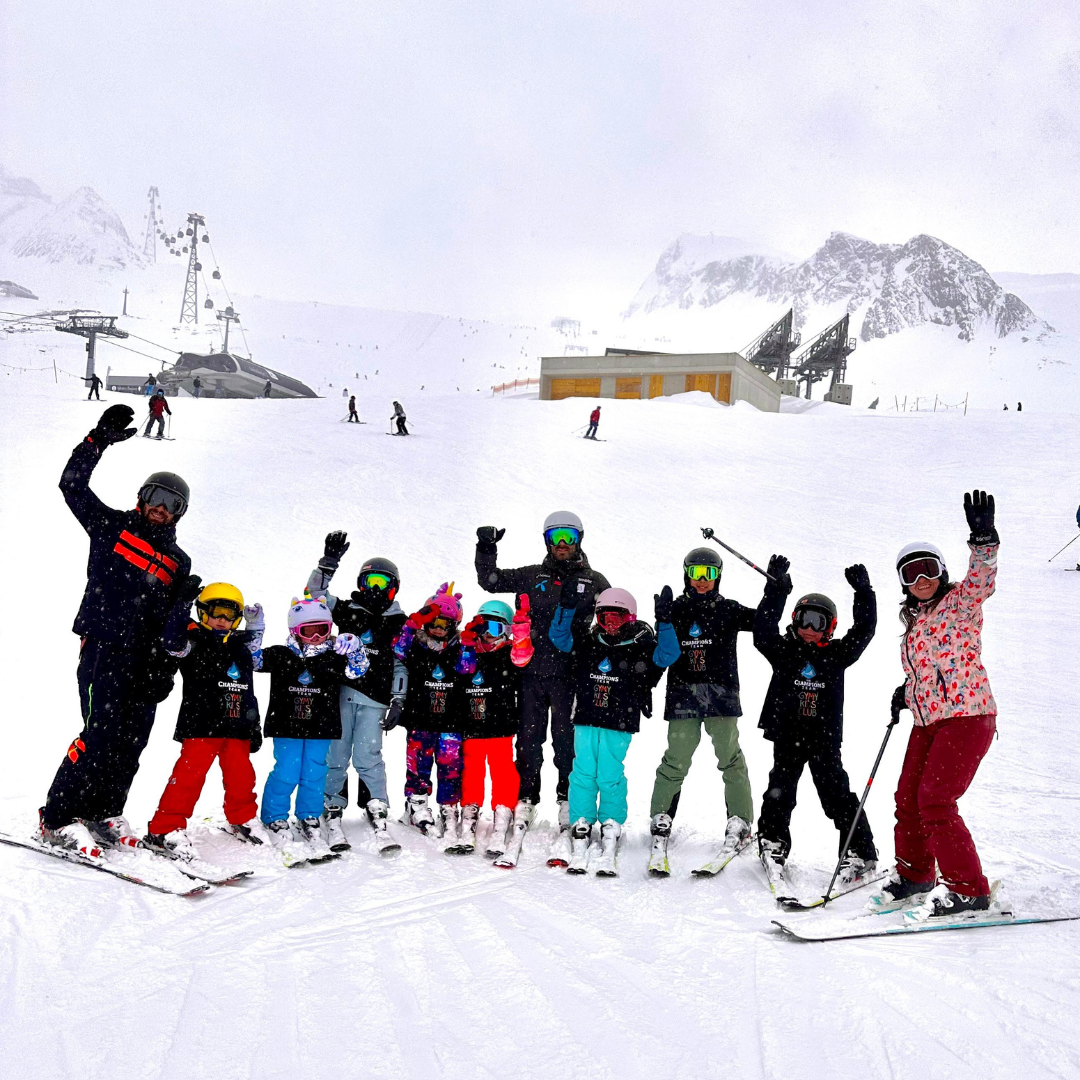 Minik Kayakçılar Saint Moritz'de