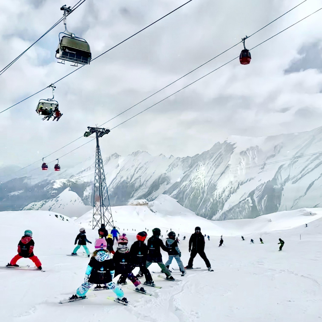 Minik Kayakçılar Saint Moritz'de