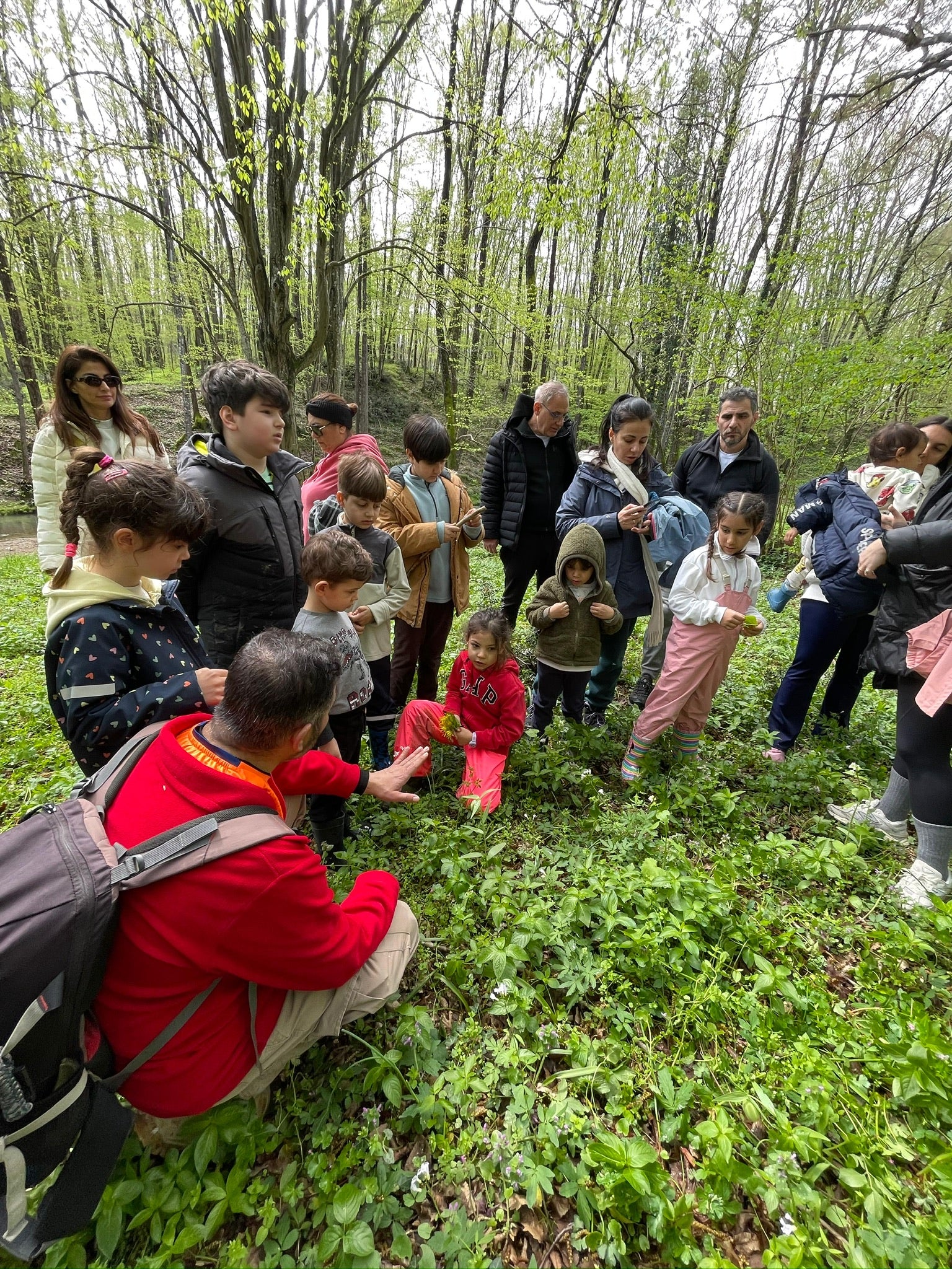 Minik Sporcular Longoz Ormanları'nda