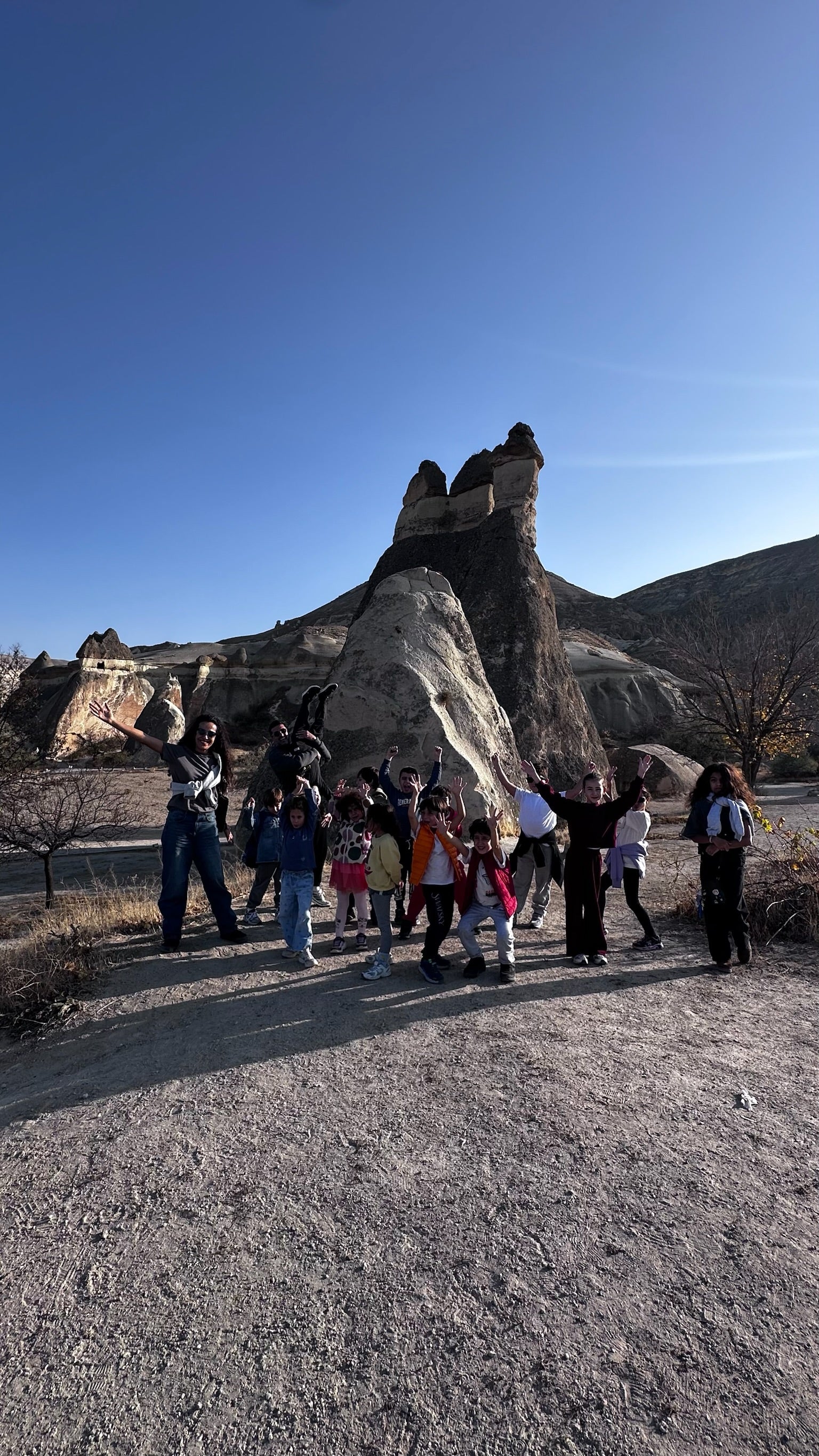 Minik Sporcular Kapadokya'da