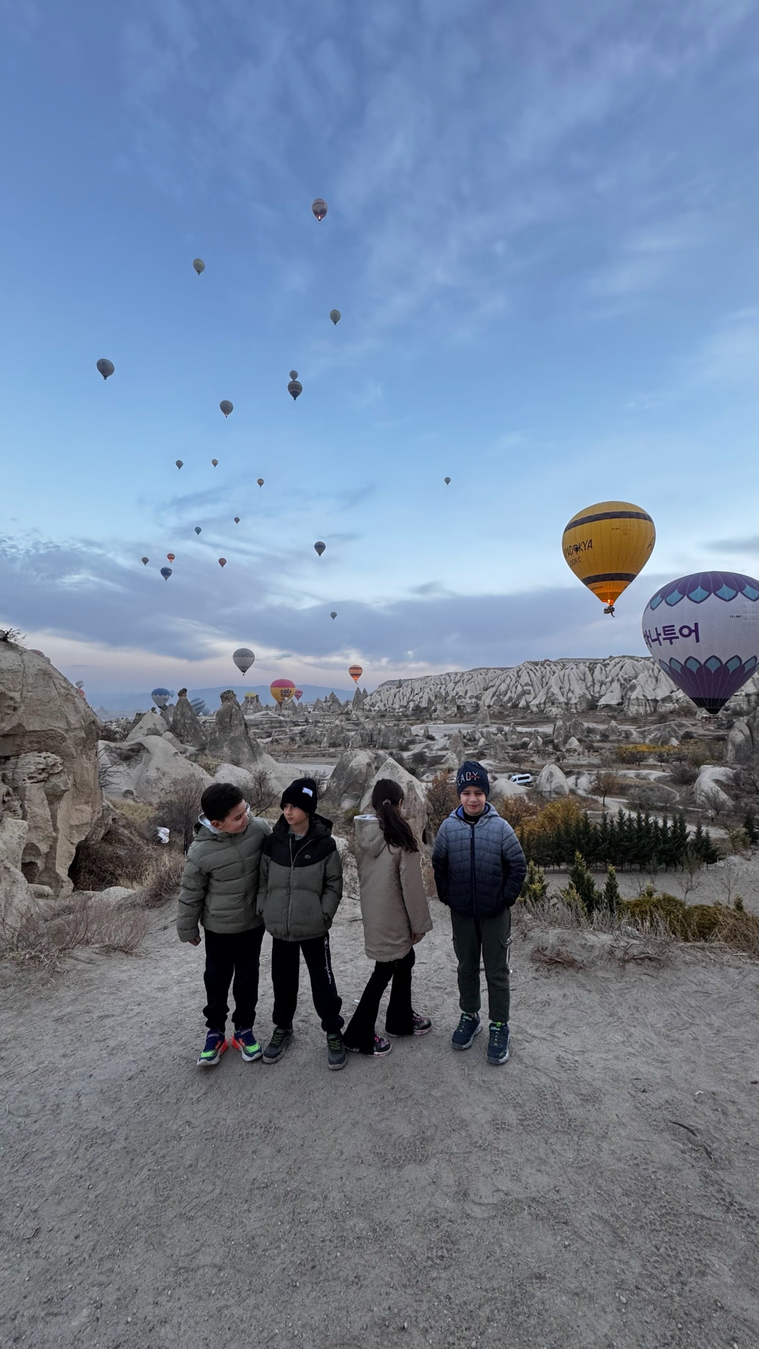 Minik Sporcular Kapadokya'da