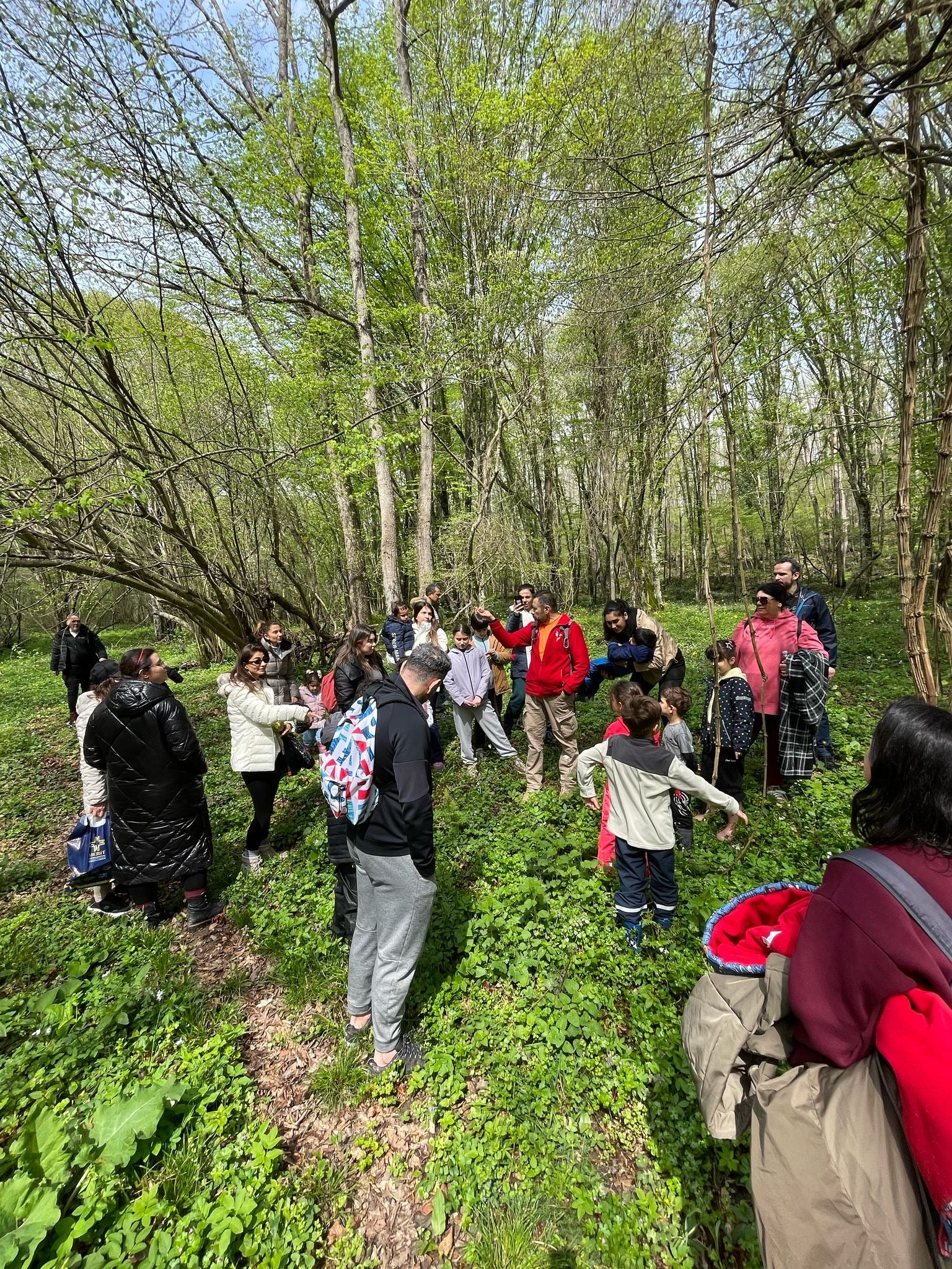 Minik Sporcular Longoz Ormanları'nda