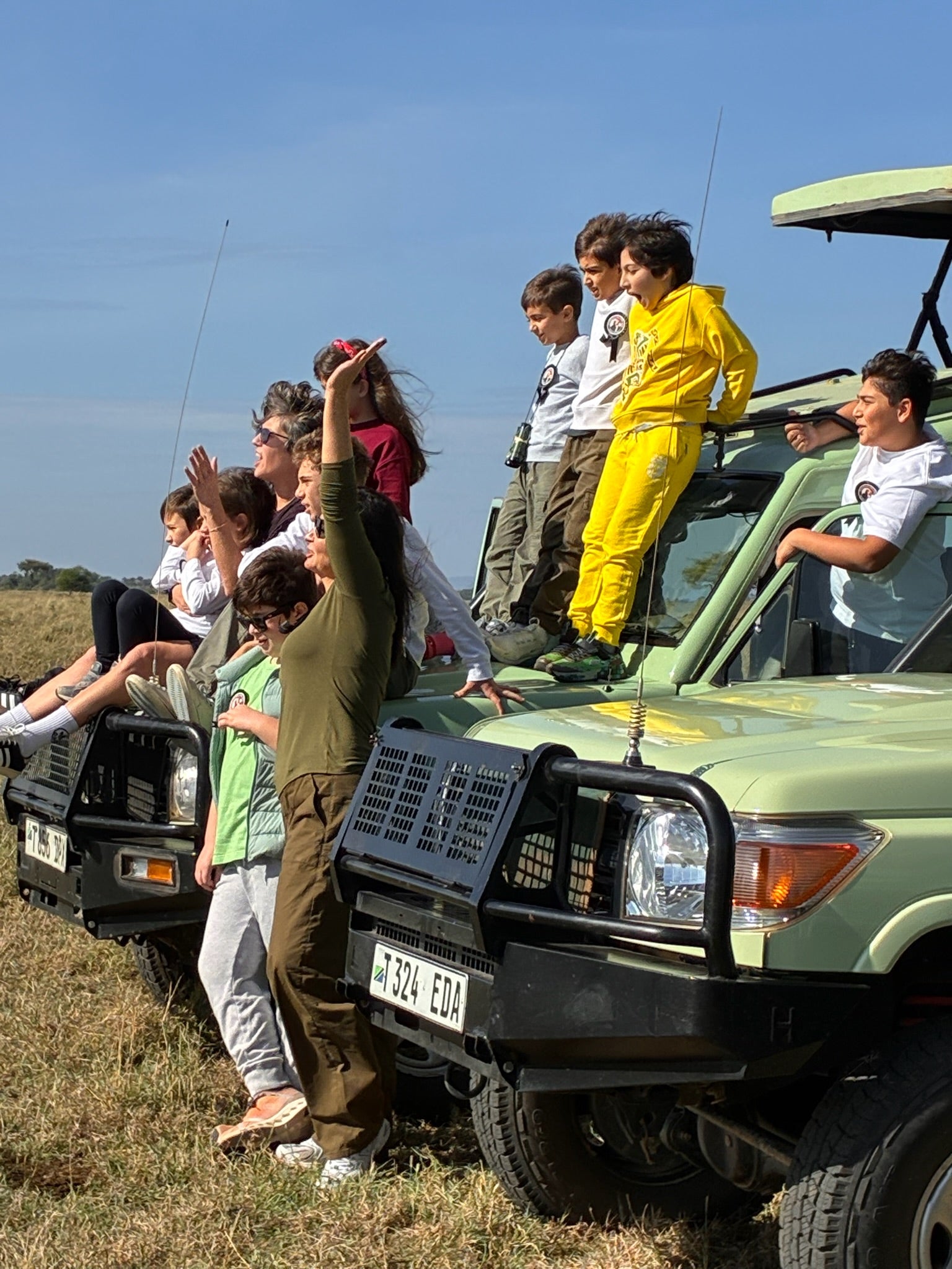 Minik Sporcular Safari'de