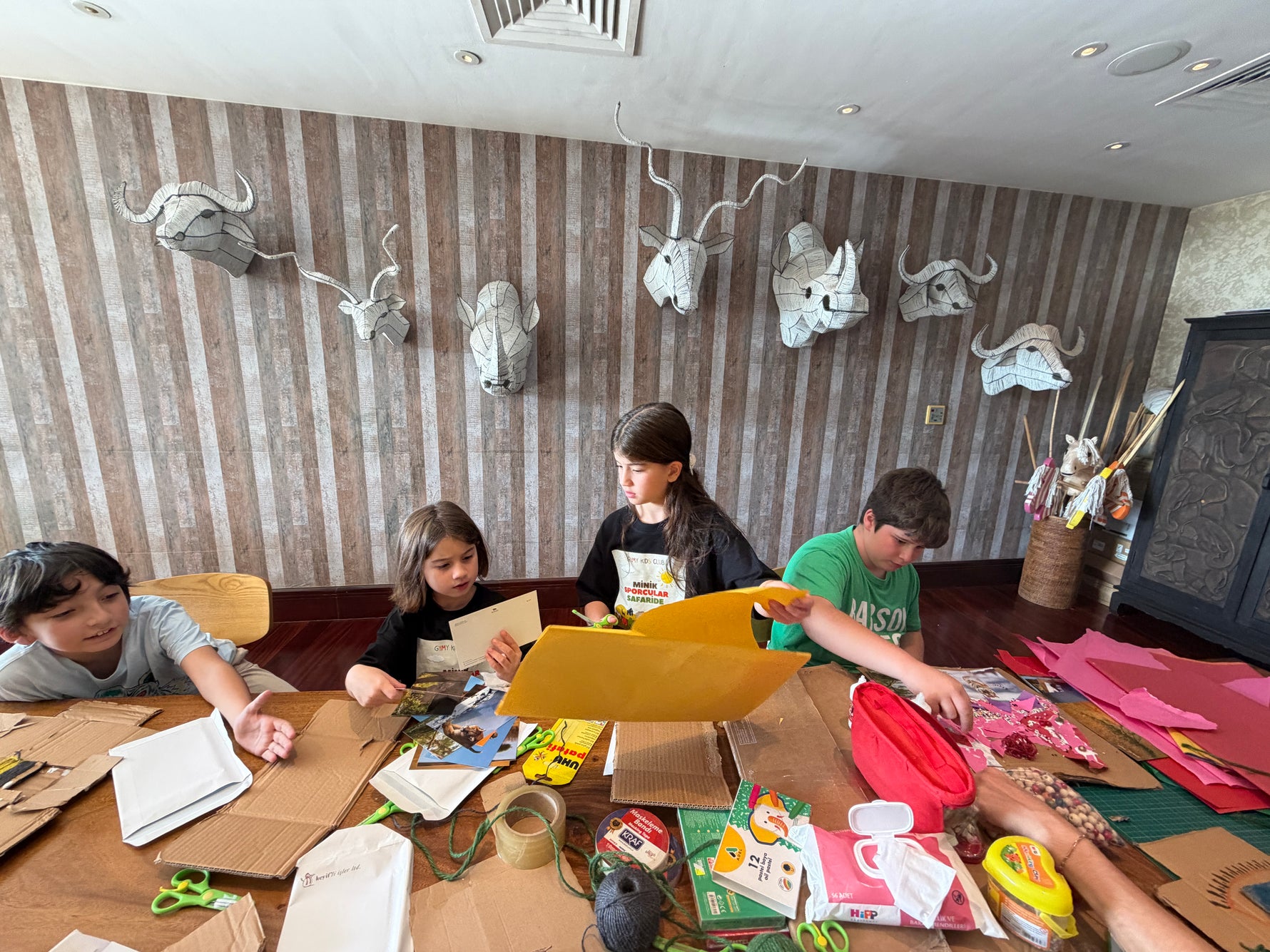 Minik Sporcular Safari'de