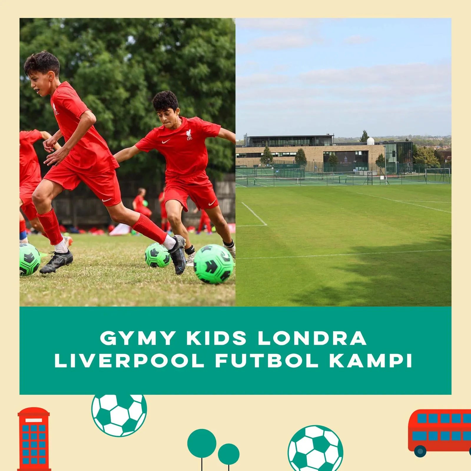 Gymy Kids Liverpool Futbol Kampı