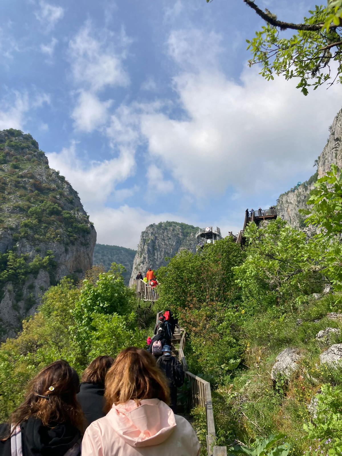 Minik Sporcular Küre Dağları'nda