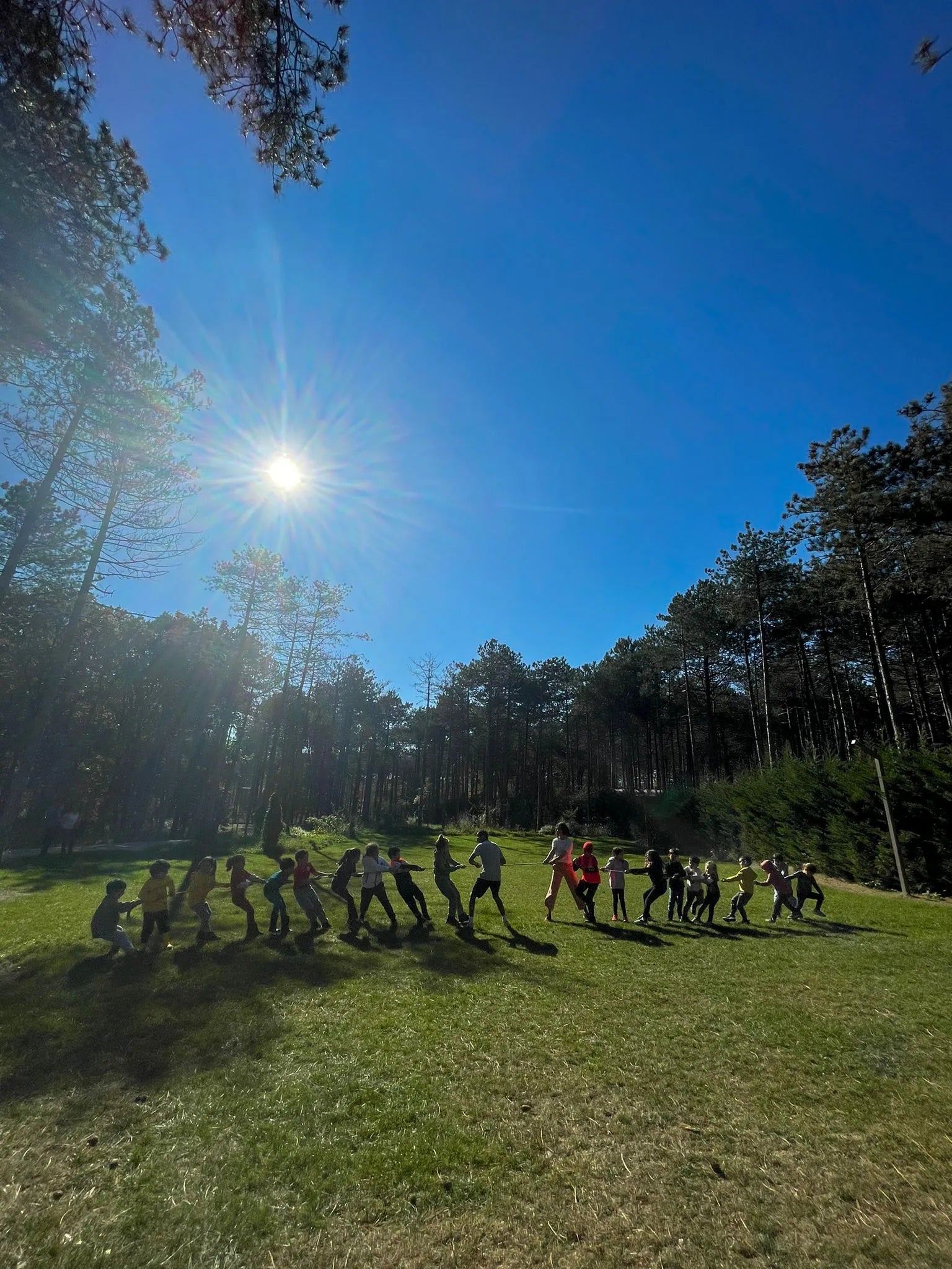 Minik Sporcular Longoz Ormanları'nda