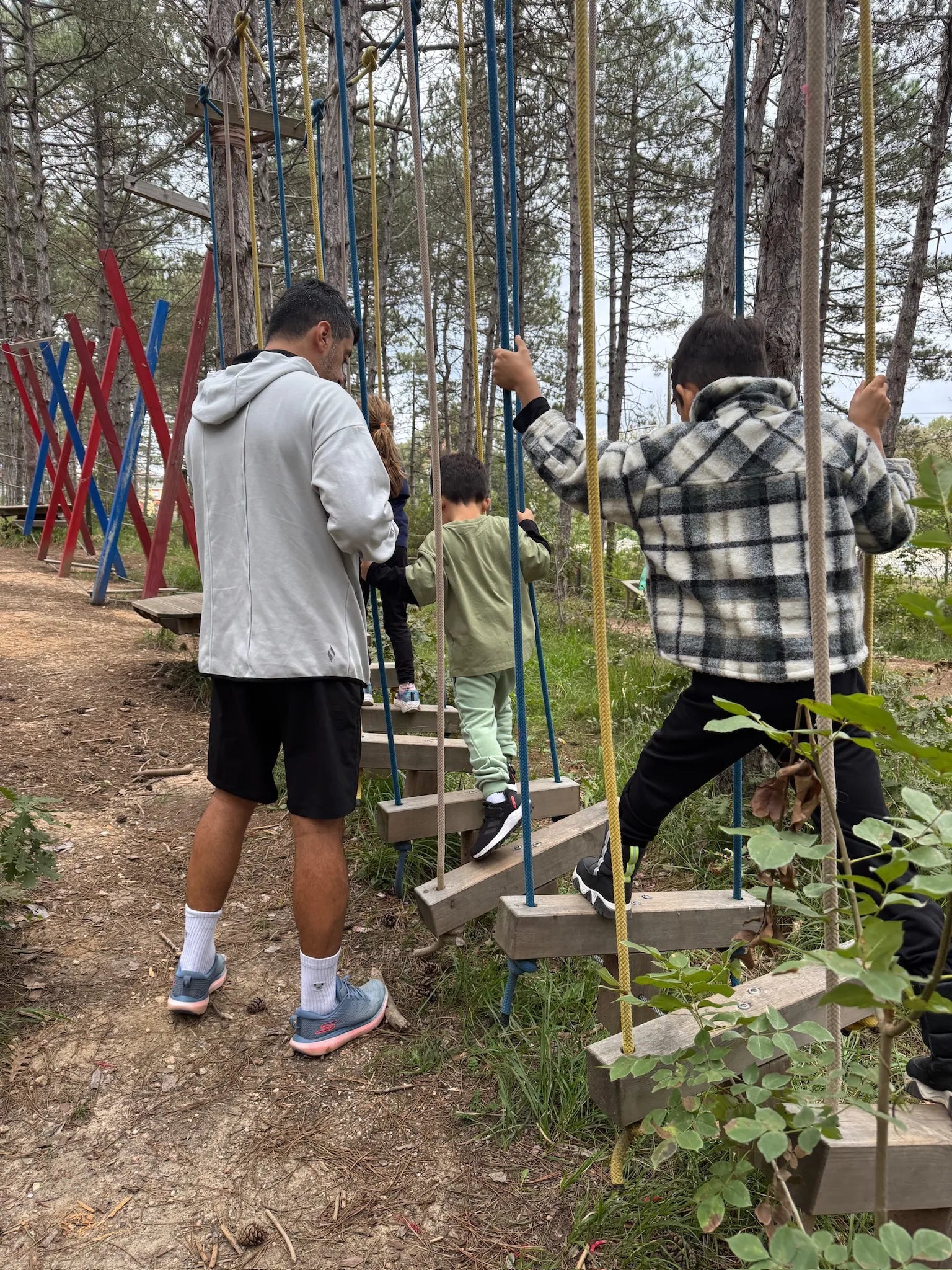 Minik Sporcular Longoz Ormanları'nda