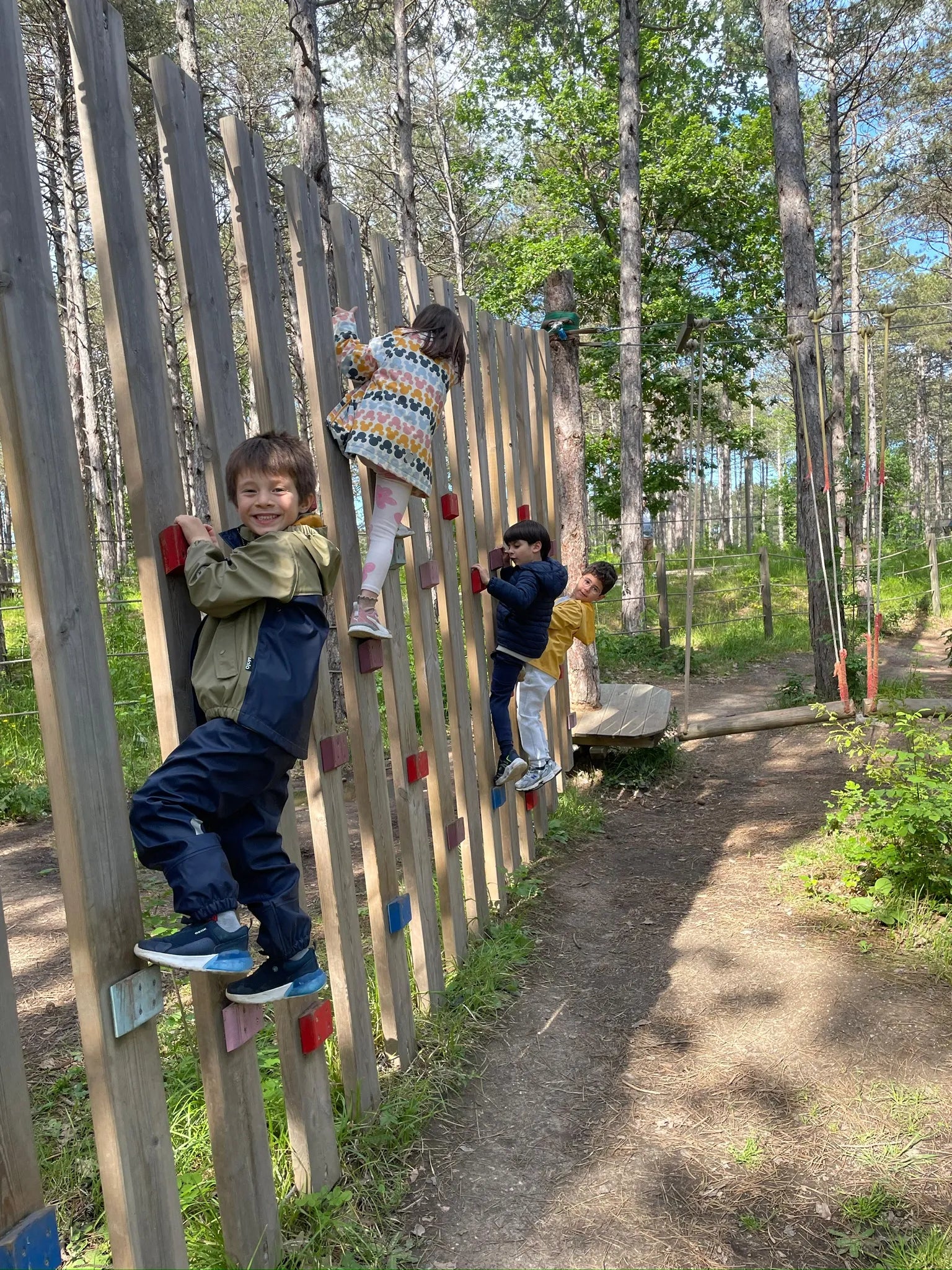 Minik Sporcular Longoz Ormanları'nda