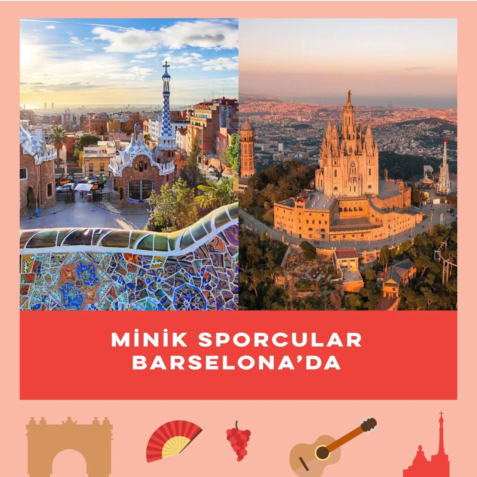 Minik Sporcular Barselona'da