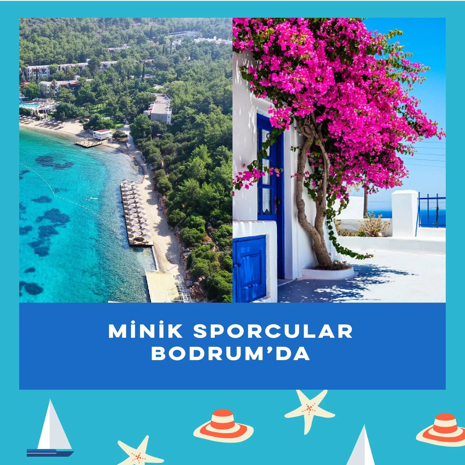 Minik Sporcular Bodrum'da