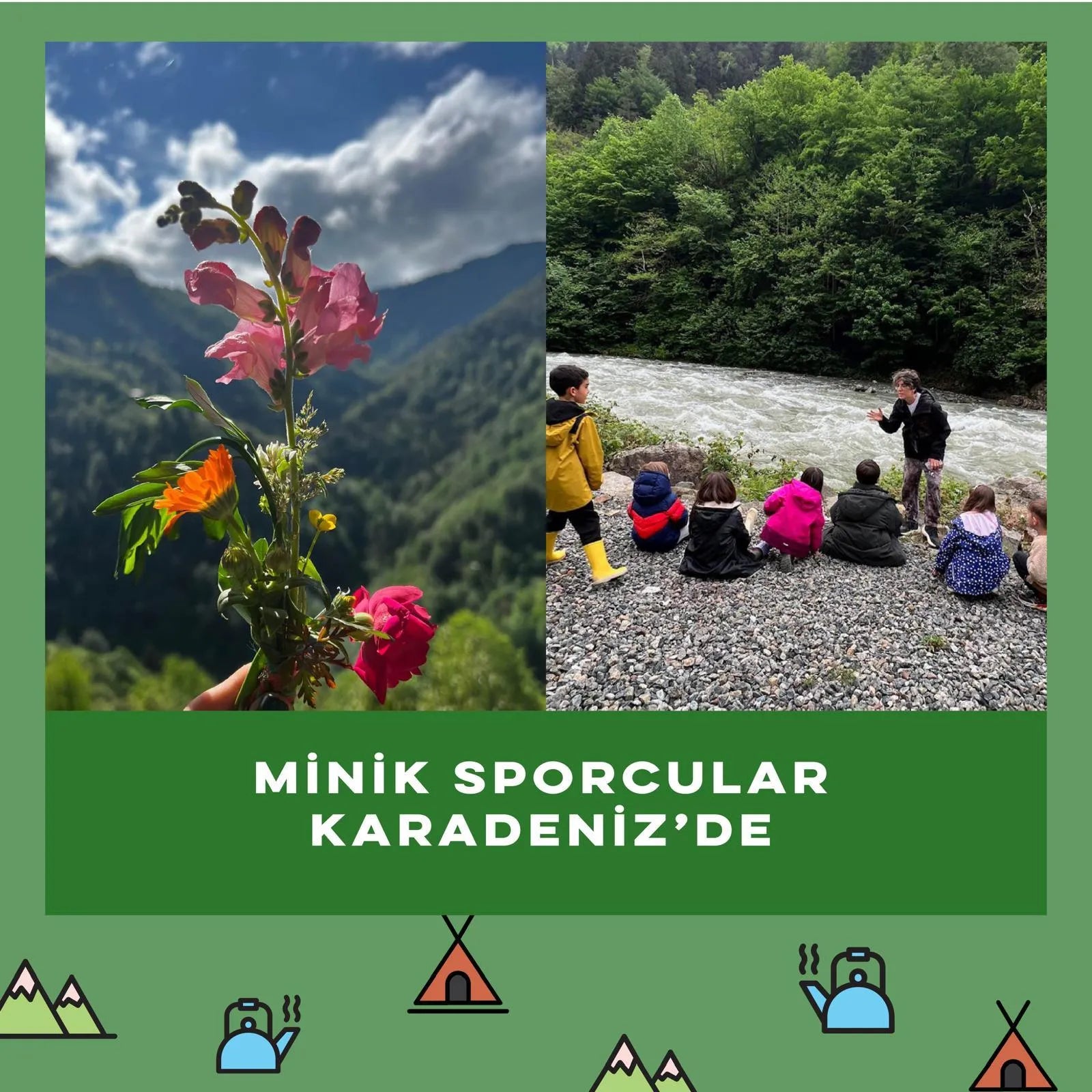 Minik Sporcular Karadeniz'de