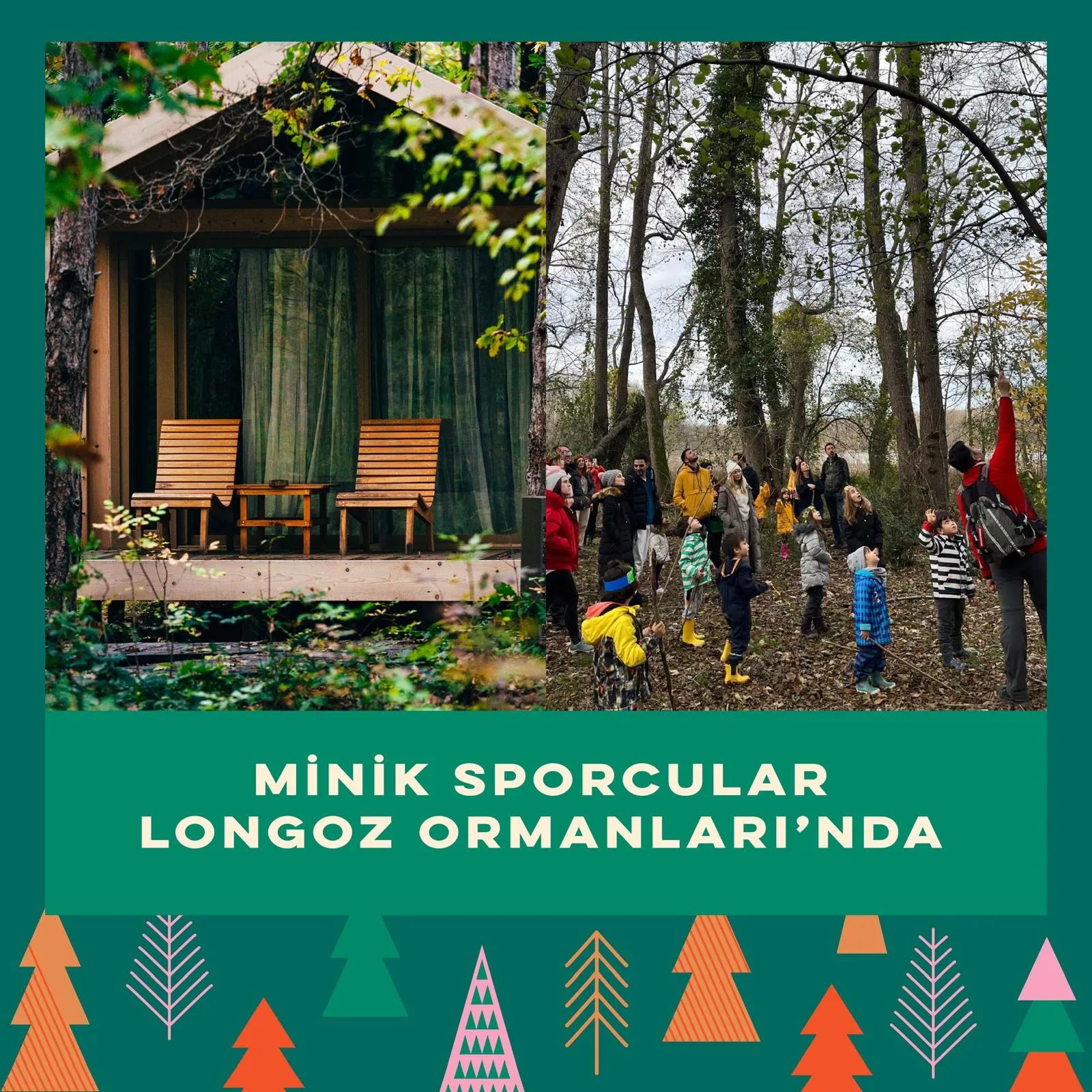 Minik Sporcular Longoz Ormanları'nda