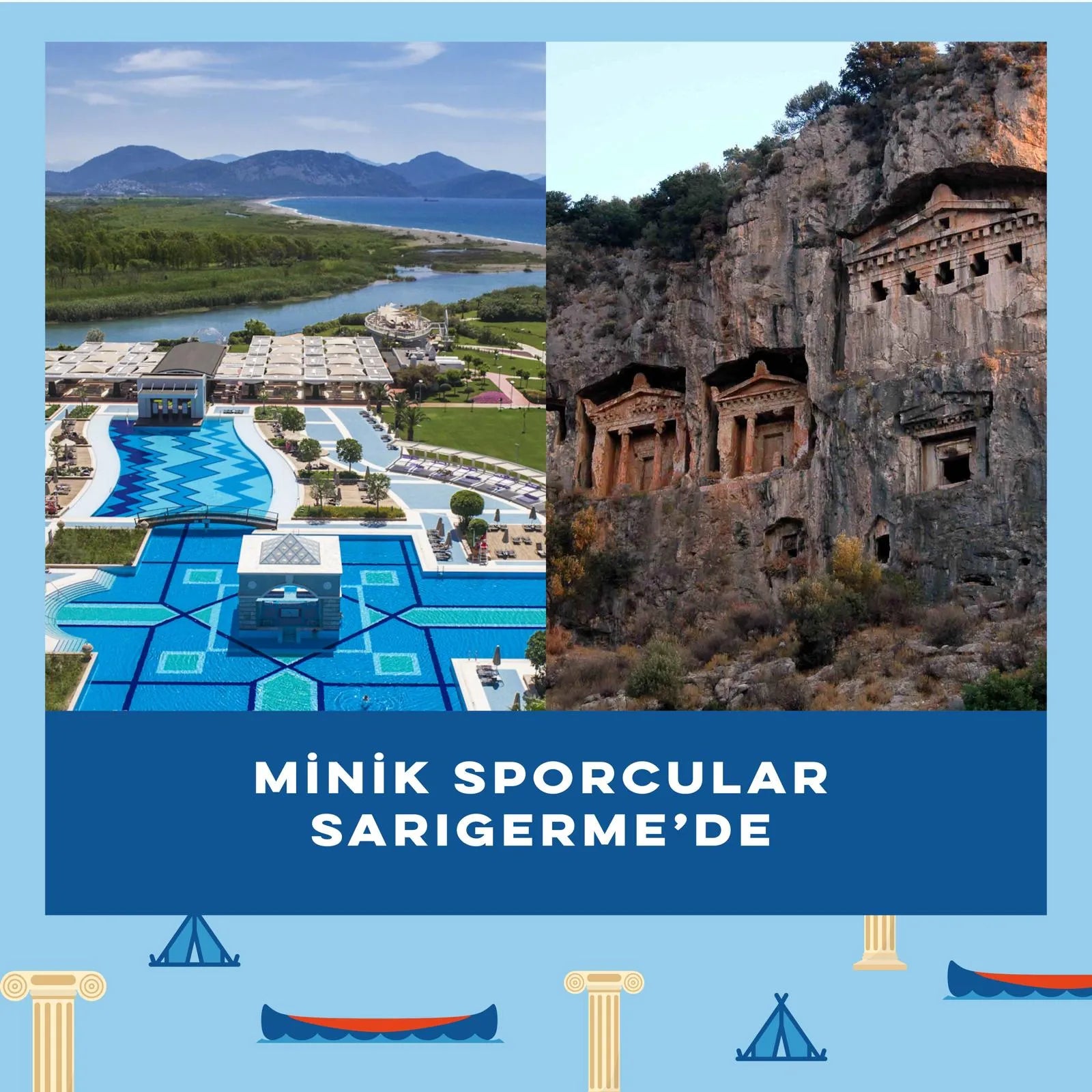 Minik Sporcular Sarıgerme'de